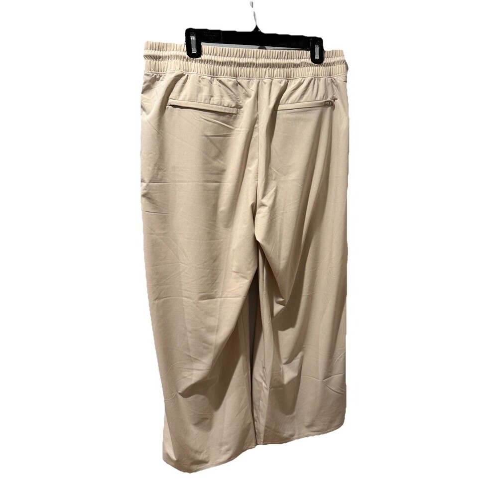 Athleta Avenue Wide Leg Crop Pant Cream, Size 14 NWOT - Picture 4 of 6